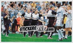 Figurina Le staff technique - Champions 98 n. 11 - Panini