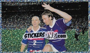 Sticker Vincent Candela - Champions 98 n. 15 - Panini