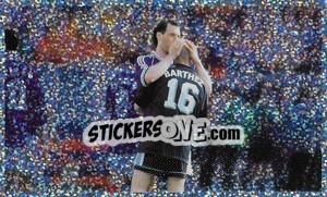 Sticker Laurent Blanc - Champions 98 n. 22 - Panini