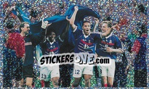 Sticker Bernard Diomède - Champions 98 n. 42 - Panini