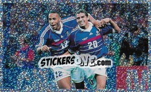 Sticker David Trézéguet - Champions 98 n. 60 - Panini