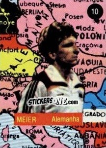 Sticker Meier - Euro 84 n. 10 - Mabilgrafica