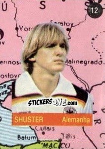 Sticker Shuster - Euro 84 n. 12 - Mabilgrafica