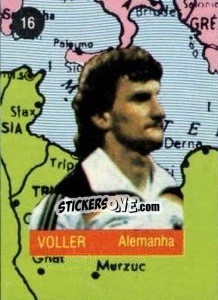 Cromo Voller - Euro 84 - Mabilgrafica