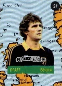 Sticker Pfaff - Euro 84 n. 21 - Mabilgrafica