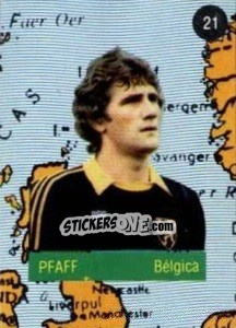 Cromo Pfaff - Euro 84 - Mabilgrafica