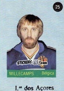 Sticker Millecamps - Euro 84 n. 25 - Mabilgrafica