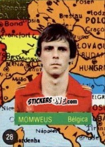 Cromo Momweus - Euro 84 - Mabilgrafica