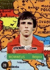 Figurina Momweus - Euro 84 - Mabilgrafica