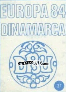 Sticker Insígnia - Euro 84 - Mabilgrafica