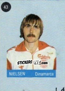 Cromo Nielsen - Euro 84 n. 43 - Mabilgrafica