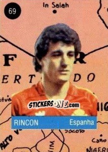 Figurina Rincon - Euro 84 - Mabilgrafica