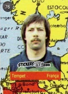 Sticker Tempet - Euro 84 n. 76 - Mabilgrafica