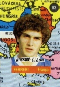 Figurina Ferreri - Euro 84 n. 83 - Mabilgrafica