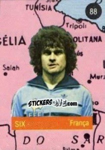 Sticker Six - Euro 84 n. 88 - Mabilgrafica