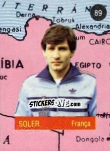 Cromo Soler - Euro 84 - Mabilgrafica