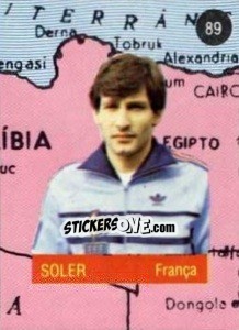 Cromo Soler - Euro 84 n. 89 - Mabilgrafica