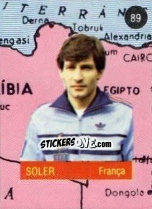 Figurina Soler - Euro 84 - Mabilgrafica