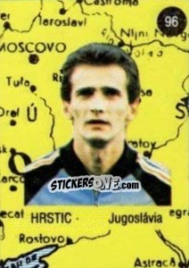 Sticker Hrstic - Euro 84 - Mabilgrafica