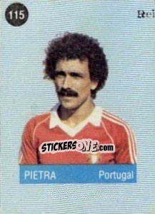 Sticker Pietra - Euro 84 n. 115 - Mabilgrafica