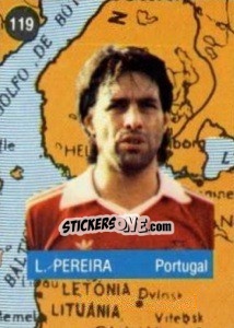 Cromo L. Pereira - Euro 84 - Mabilgrafica