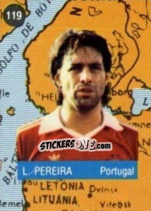 Sticker L. Pereira - Euro 84 n. 119 - Mabilgrafica