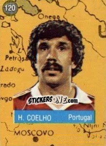 Sticker H. Coelho - Euro 84 - Mabilgrafica