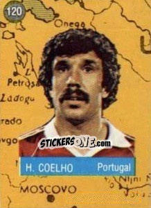 Sticker H. Coelho - Euro 84 n. 120 - Mabilgrafica