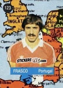 Figurina Frasco - Euro 84 - Mabilgrafica