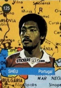 Figurina Shéu - Euro 84 n. 125 - Mabilgrafica