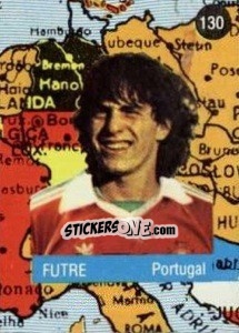 Sticker Futre - Euro 84 n. 130 - Mabilgrafica