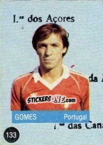 Cromo Gomes - Euro 84 - Mabilgrafica