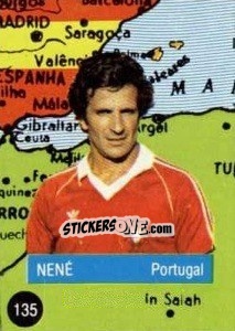 Cromo Nené - Euro 84 - Mabilgrafica