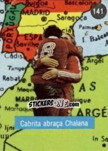Figurina Momentos - Euro 84 n. 141 - Mabilgrafica