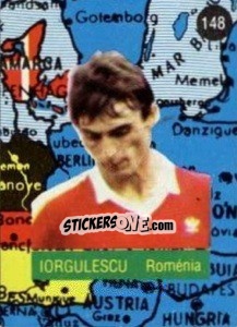 Sticker Iorgulescu - Euro 84 - Mabilgrafica