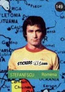 Sticker Stefanescu - Euro 84 - Mabilgrafica