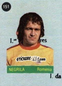 Sticker Negrila - Euro 84 n. 151 - Mabilgrafica