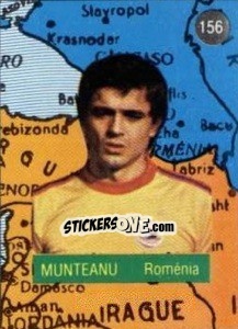 Sticker Munteanu - Euro 84 - Mabilgrafica