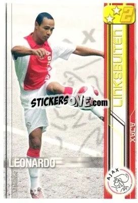 Sticker Leonardo - All Stars Eredivisie 2007-2008 - Magicboxint