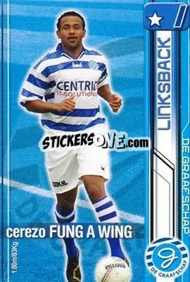 Sticker Cerezo Fung a Wing - All Stars Eredivisie 2007-2008 n. 33 - Magicboxint