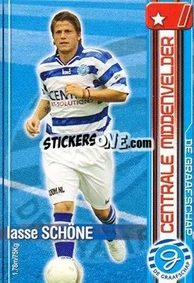 Sticker Lasse Schöne - All Stars Eredivisie 2007-2008 n. 39 - Magicboxint