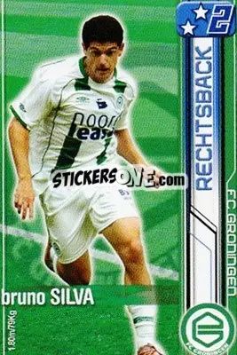 Sticker Bruno Silva - All Stars Eredivisie 2007-2008 - Magicboxint