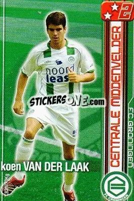 Sticker Koen Van Der Laak - All Stars Eredivisie 2007-2008 n. 55 - Magicboxint