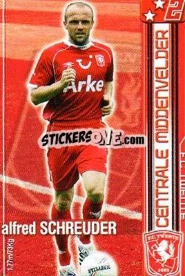Sticker Alfred Schreuder - All Stars Eredivisie 2007-2008 n. 65 - Magicboxint