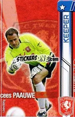 Sticker Cees Paauwe - All Stars Eredivisie 2007-2008 n. 66 - Magicboxint