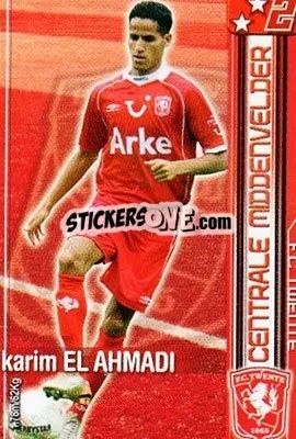 Sticker Karim El Ahmadi - All Stars Eredivisie 2007-2008 - Magicboxint