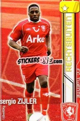 Sticker Sergio Zijler - All Stars Eredivisie 2007-2008 n. 77 - Magicboxint