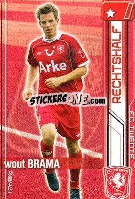 Sticker Wout Brama - All Stars Eredivisie 2007-2008 n. 79 - Magicboxint