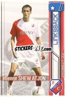 Sticker Etienne Shew-Atjon - All Stars Eredivisie 2007-2008 n. 83 - Magicboxint