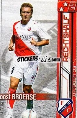 Sticker Joost Broerse - All Stars Eredivisie 2007-2008 n. 89 - Magicboxint